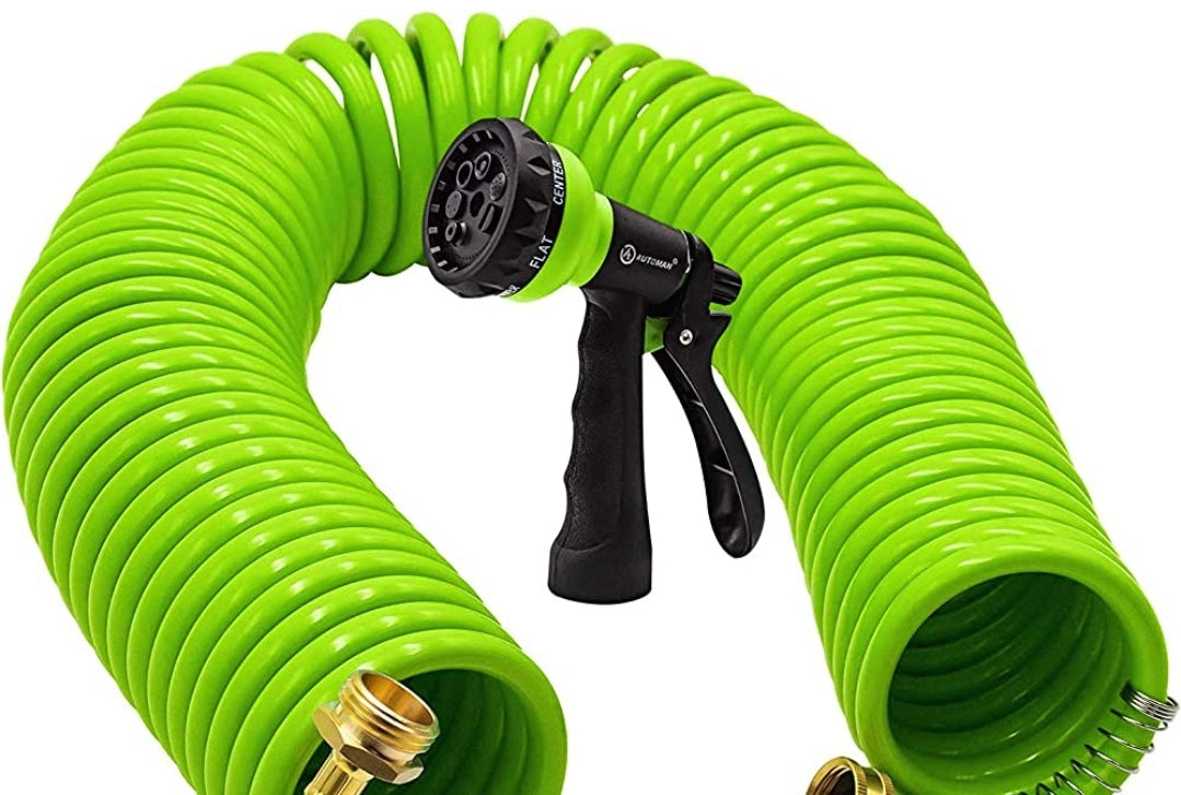 Bloom Self Coiling 50' Hose With Nozzle