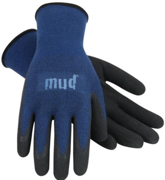 Mud Bamboo Grip Glove, Cadet Blue, SM