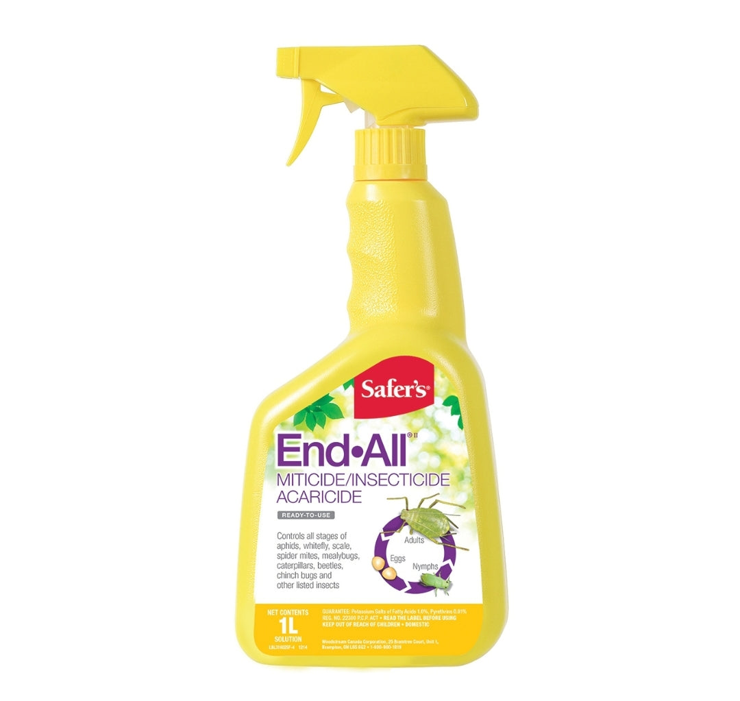 Safers End-All, Natural Insecticide RTU 1L